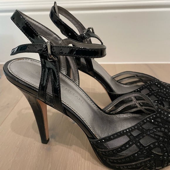 Black sparkly heel size 6 - Picture 5 of 6